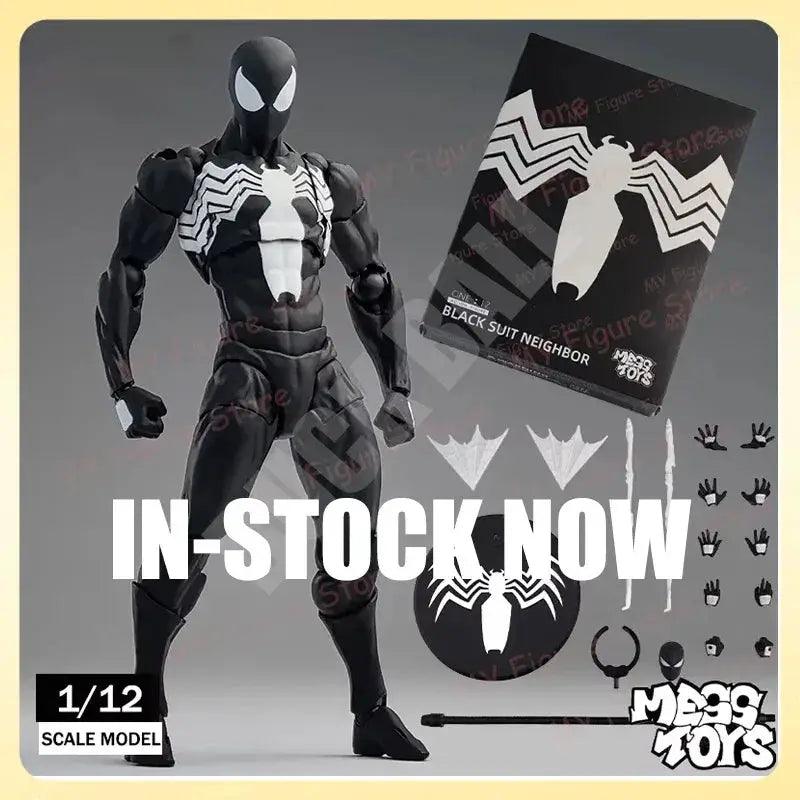  Spiderman Black Suit Symbiote Action Figure Bandai -  ToylandEU™