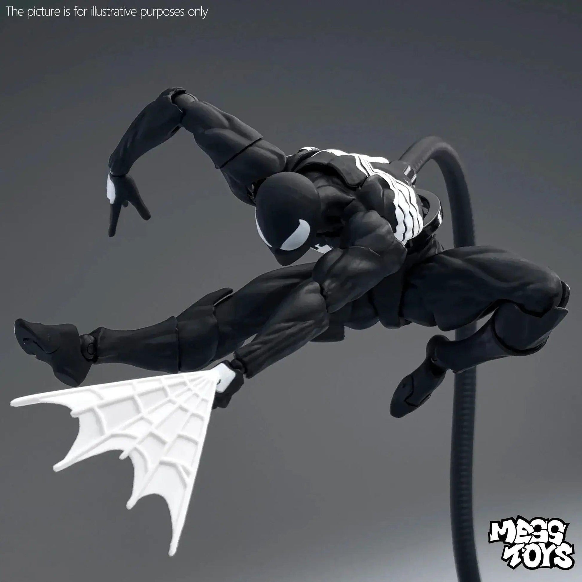  Spiderman Black Suit Symbiote Action Figure Bandai -  ToylandEU™