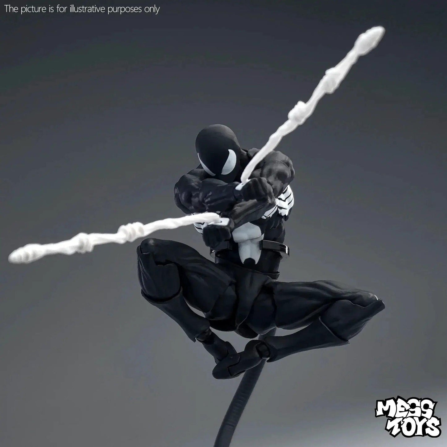  Spiderman Black Suit Symbiote Action Figure Bandai -  ToylandEU™