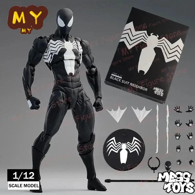  Spiderman Black Suit Symbiote Action Figure Bandai -  ToylandEU™