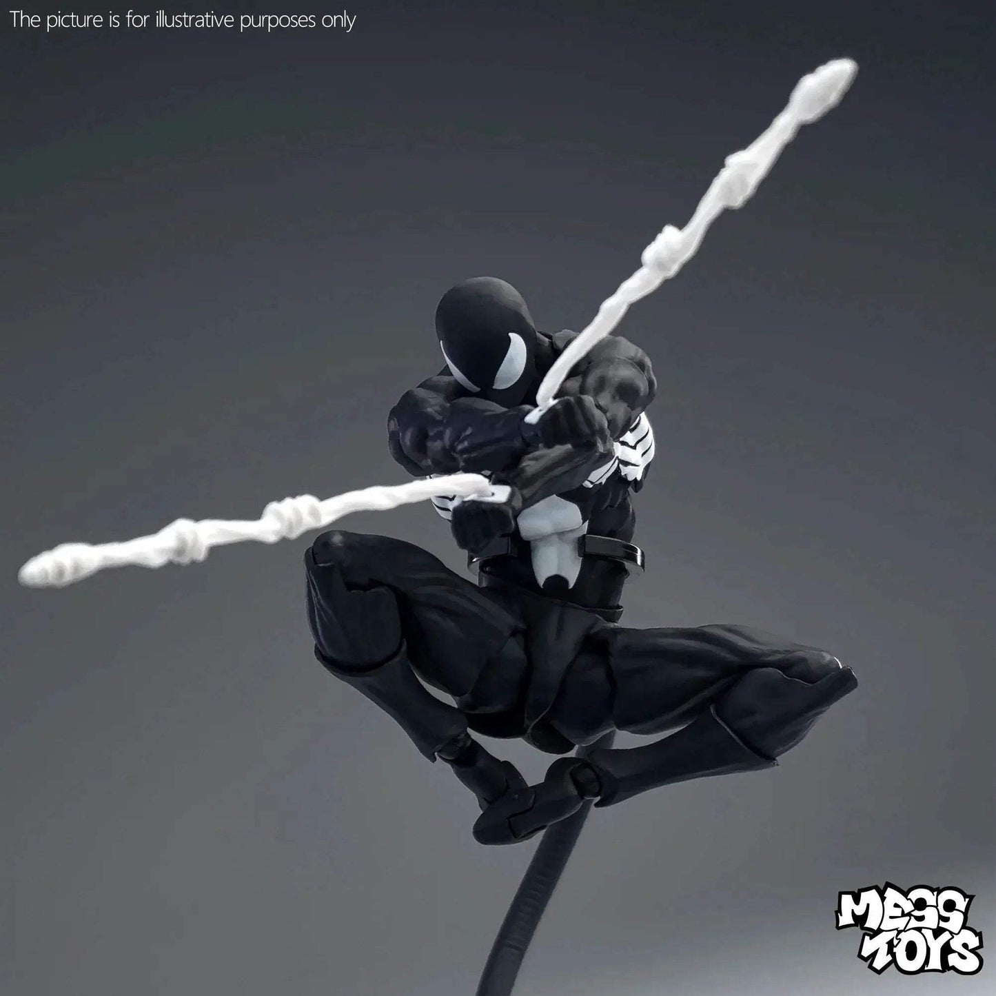 Spiderman Black Suit Symbiote Action Figure Collectible - ToylandEU