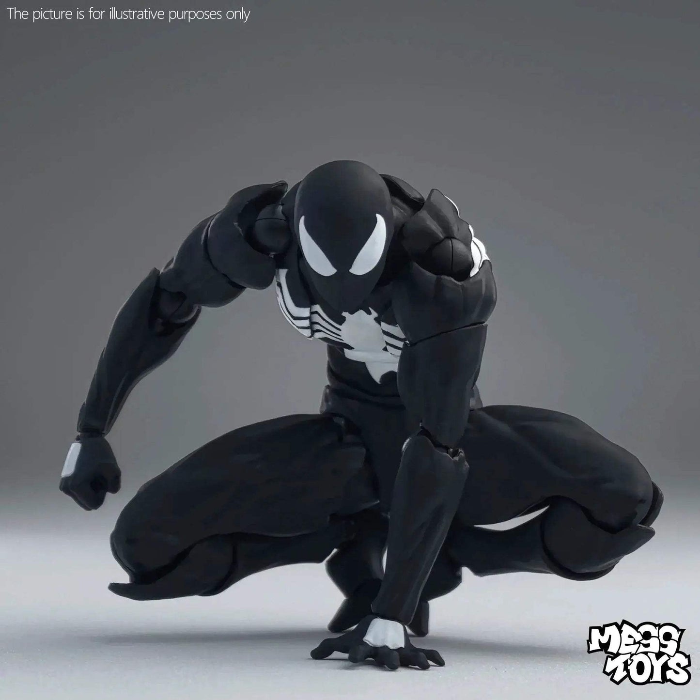 Spiderman Black Suit Symbiote Action Figure Collectible - ToylandEU
