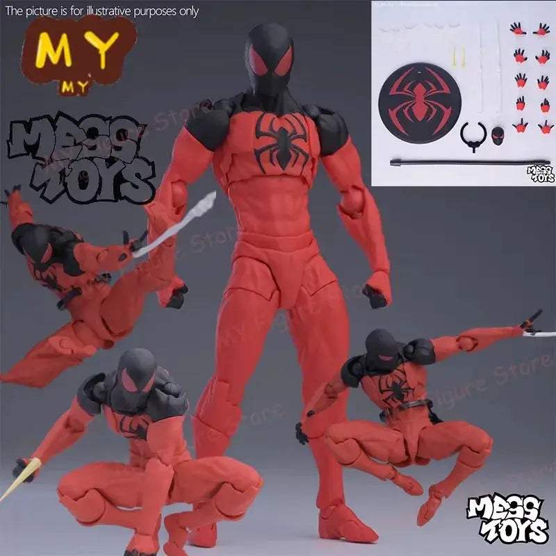 Spiderman Black Suit Symbiote Action Figure Collectible - ToylandEU