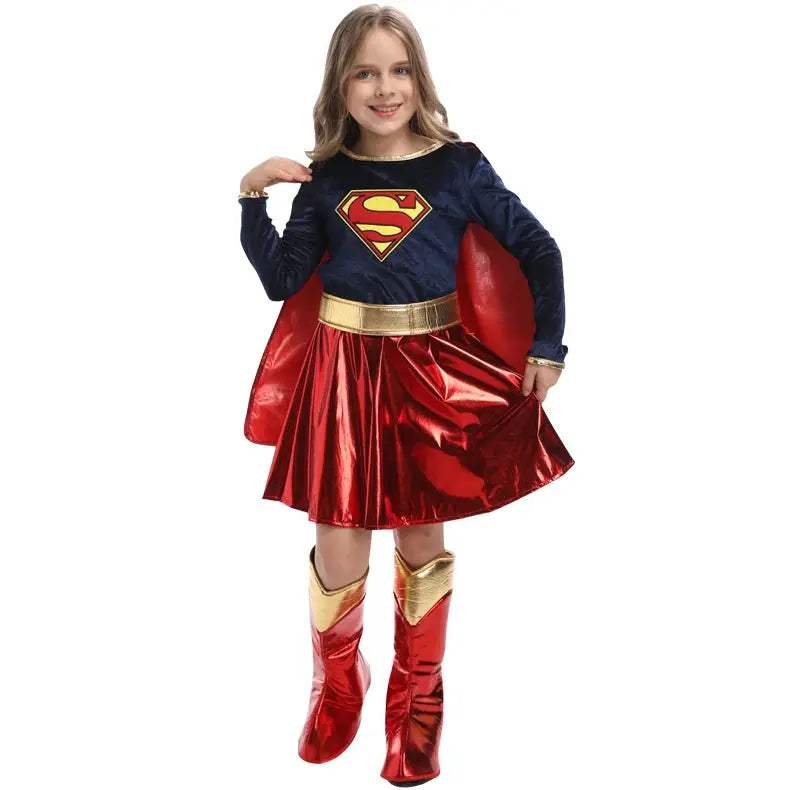 Spiderman Captain America Kids Cosplay Costume Set - ToylandEU
