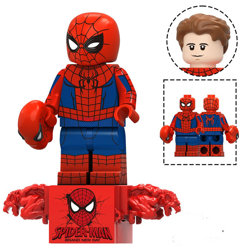 Spiderman Minifigure | Brand New Day New Suit | Toylandeu™