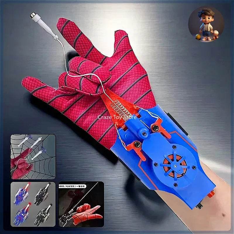Spiderman Spinneret Launcher Spider Silk Gloves Cosplay Toy - ToylandEU