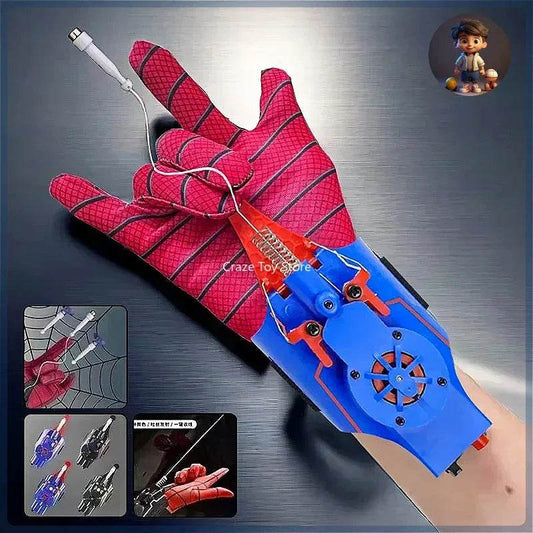 Spiderman Spinneret Launcher Spider Silk Gloves Cosplay Toy - ToylandEU