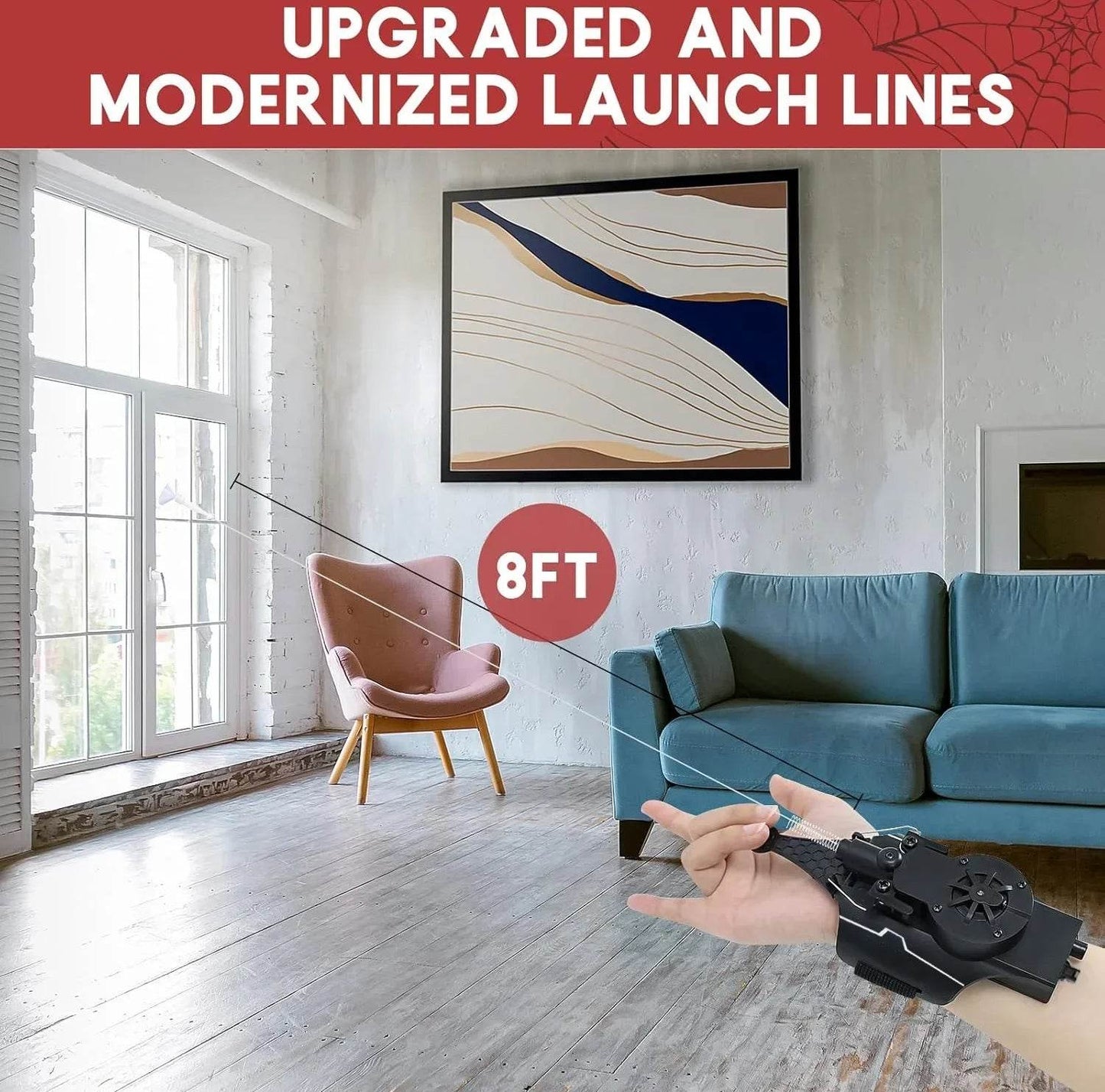 Spiderman Spinneret Launcher Spider Silk Gloves Cosplay Toy - ToylandEU