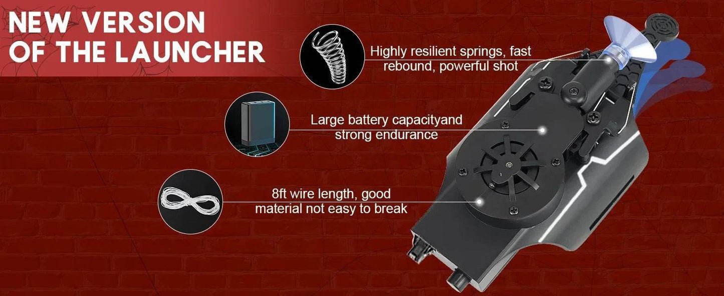 Spiderman Spinneret Launcher Spider Silk Gloves Cosplay Toy - ToylandEU