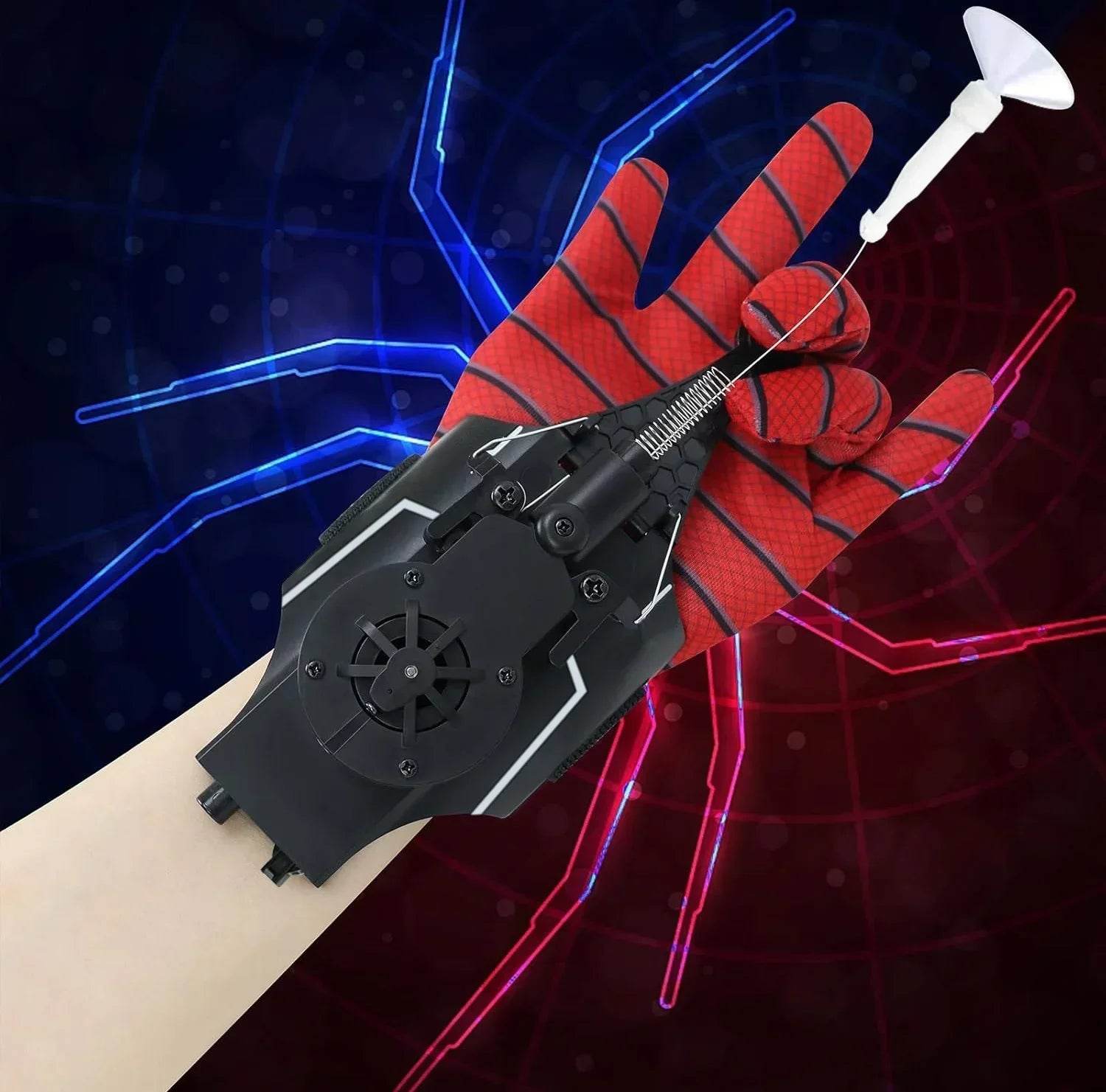 Spiderman Spinneret Launcher Spider Silk Gloves Cosplay Toy - ToylandEU