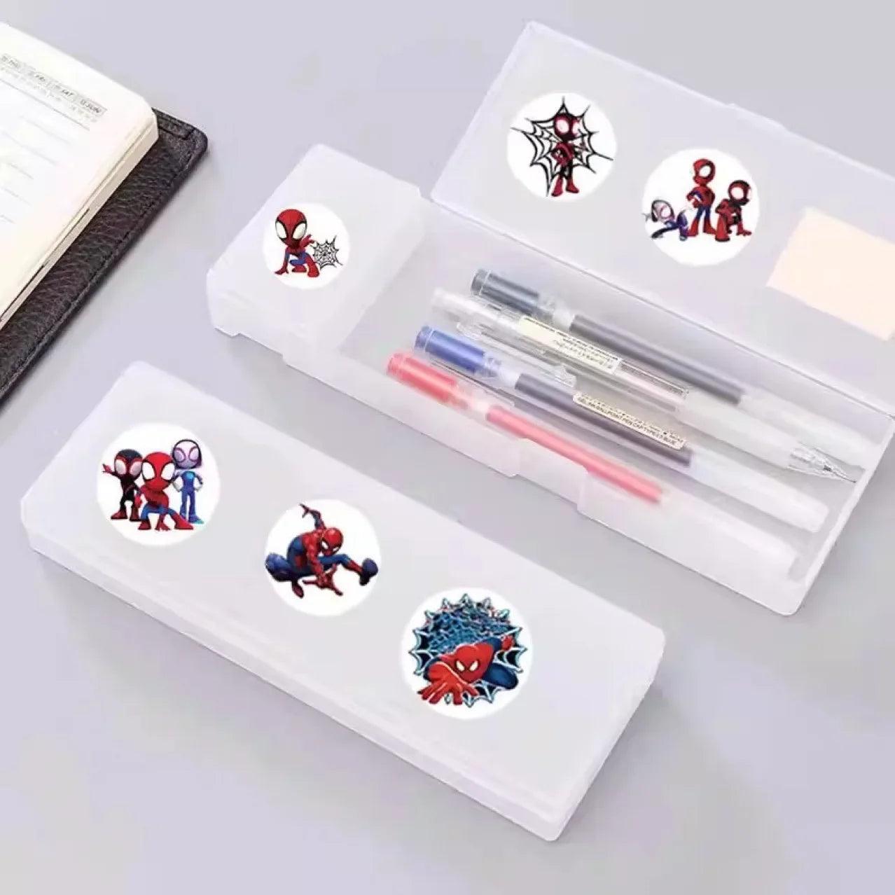 Spiderman Stickers 500 Count Anime Marvel Set Toylandeu