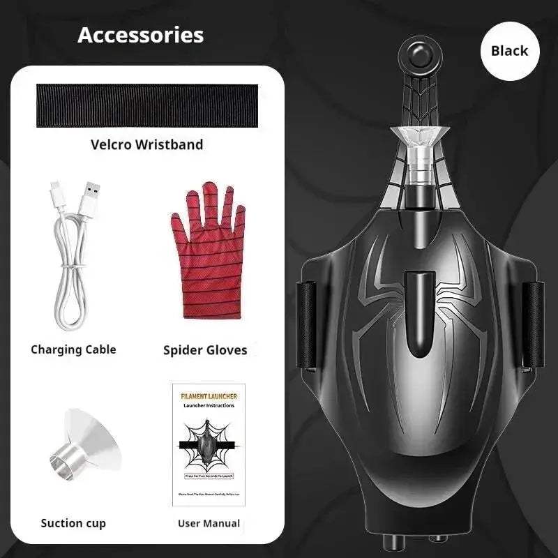 Spiderman Web Shooter Cobweb Launcher Realistic Cosplay Accessory - ToylandEU