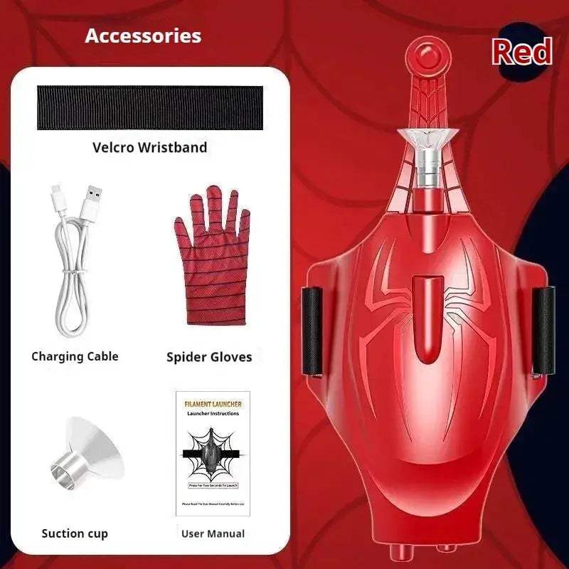 Spiderman Web Shooter Cobweb Launcher Realistic Cosplay Accessory - ToylandEU