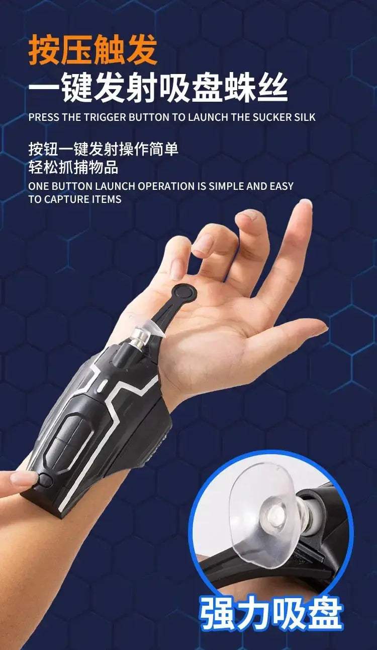 Spiderman Web Shooters Wrist Launcher Toy For Kids - ToylandEU