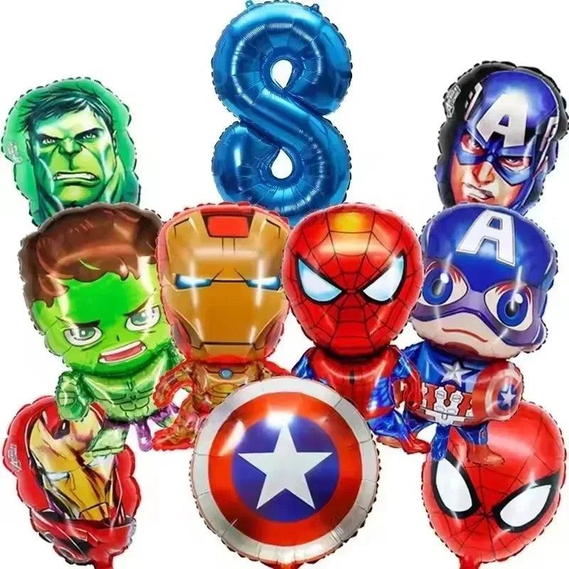 Spidey Tableware Kit | Plates Cups Balloons| Toylandeu™
