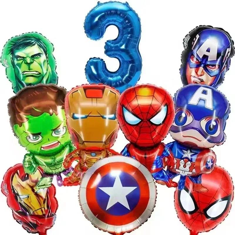 Spidey Tableware Kit | Plates Cups Balloons| Toylandeu™