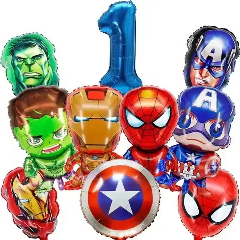 Spidey Tableware Kit | Plates Cups Balloons| Toylandeu™