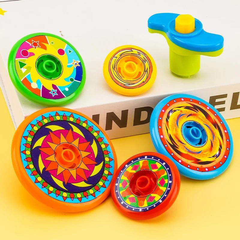 Spinning Top Toy Five Layer Stacking Toylandeu 