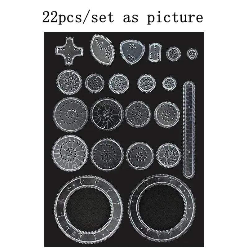 Spirograph Drawing Toy Set Montessori Educational Kit - ToylandEU