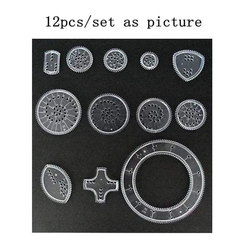 Spirograph Drawing Toy Set Montessori Educational Kit - ToylandEU