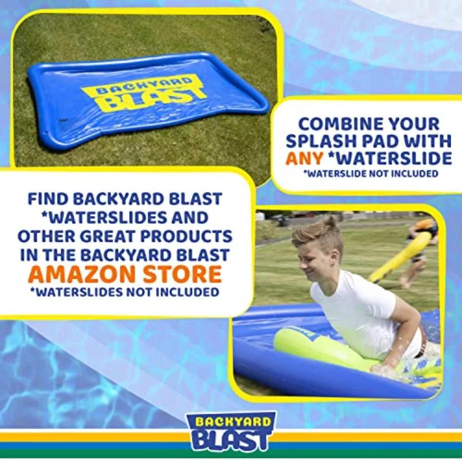 Splash Pad Accessory | Water Slide Ready | Toylandeu™
