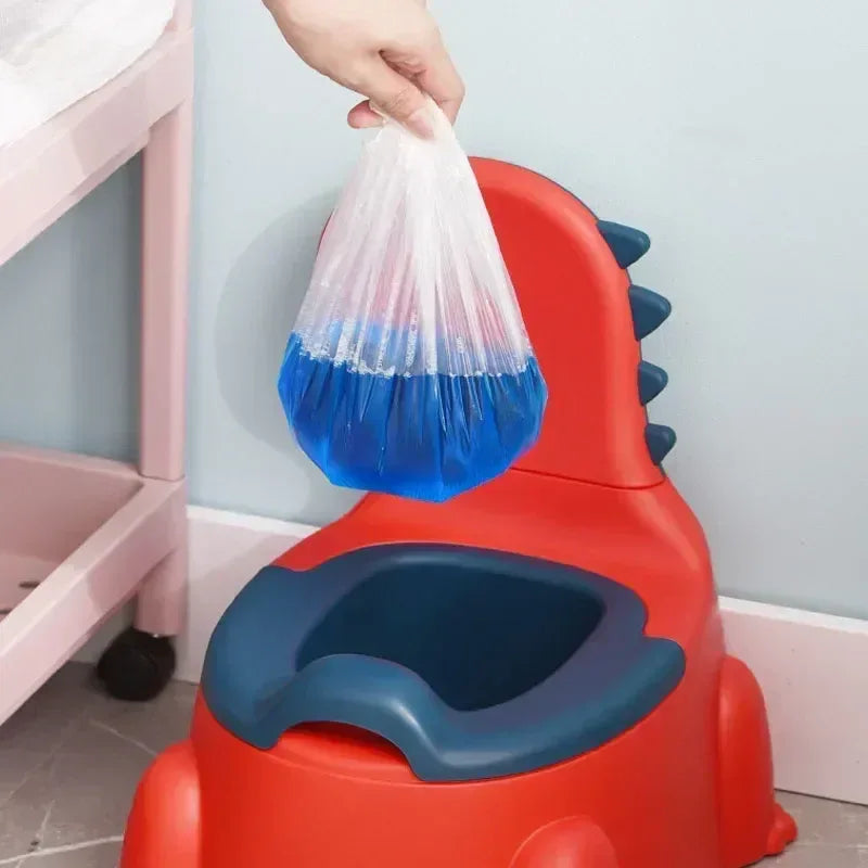 Splash Proof Cartoon Dinosaur Baby Potty Seat For Training - ToylandEU