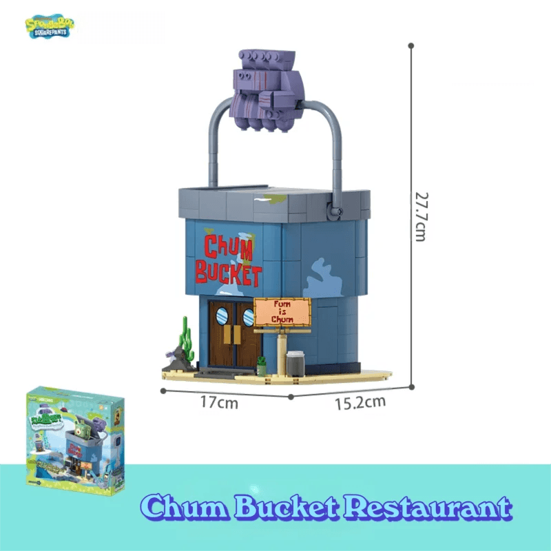  SpongeBob Building Blocks | Model Kit | Toylandeu™ 