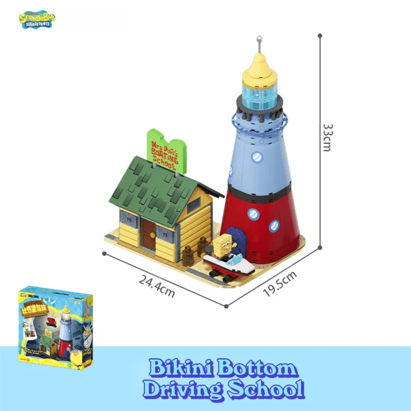  SpongeBob Building Blocks | Model Kit | Toylandeu™ 