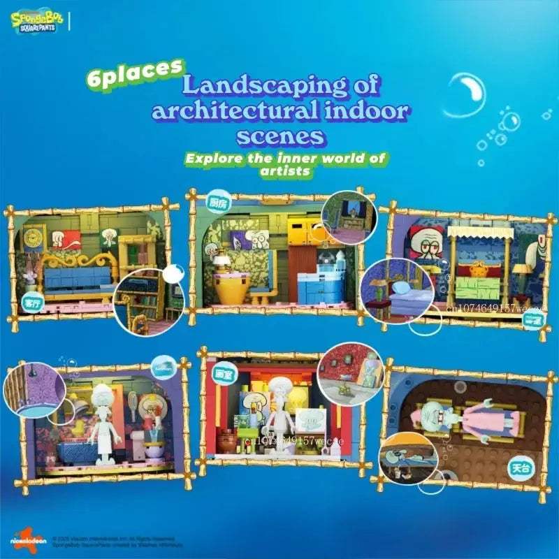  SpongeBob Building Blocks Set Lego Compatible Light Up -  ToylandEU™