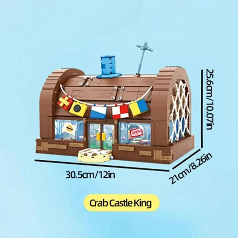  SpongeBob Krusty Krab Building Blocks Set For Display -  ToylandEU™