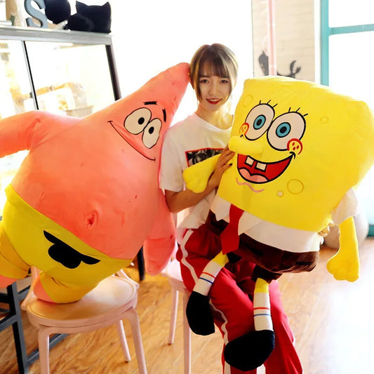 SpongeBob Plush 35cm Cute Cartoon Collectible Gift - ToylandEU