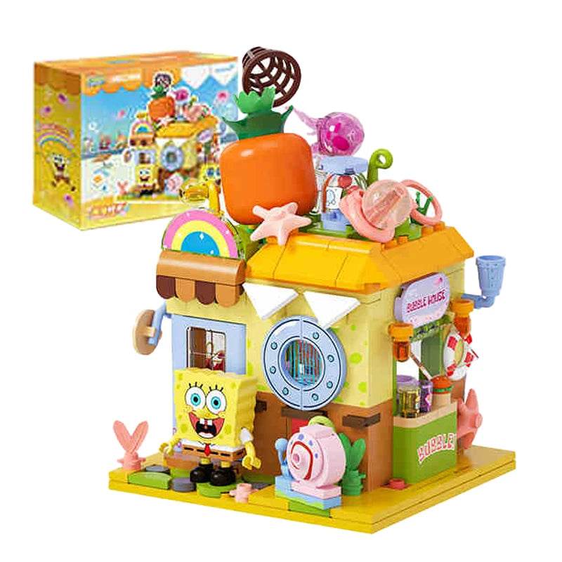 SpongeBob SquarePants Building Blocks Cartoon Street View Store - ToylandEU