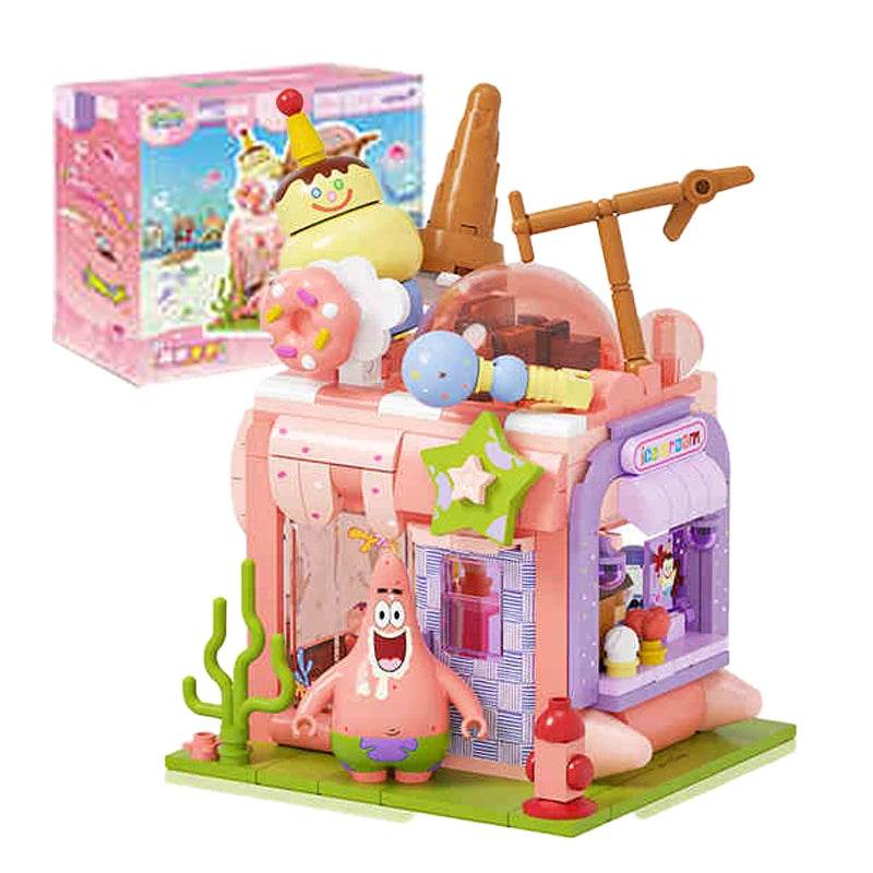 SpongeBob SquarePants Building Blocks Cartoon Street View Store - ToylandEU