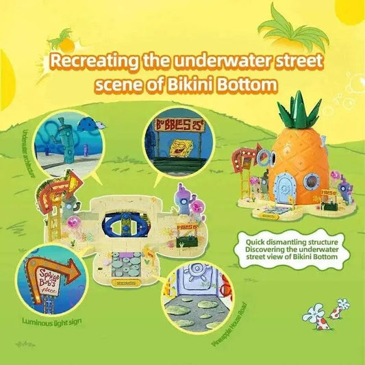  SpongeBob SquarePants Building Blocks Pineapple House -  ToylandEU™