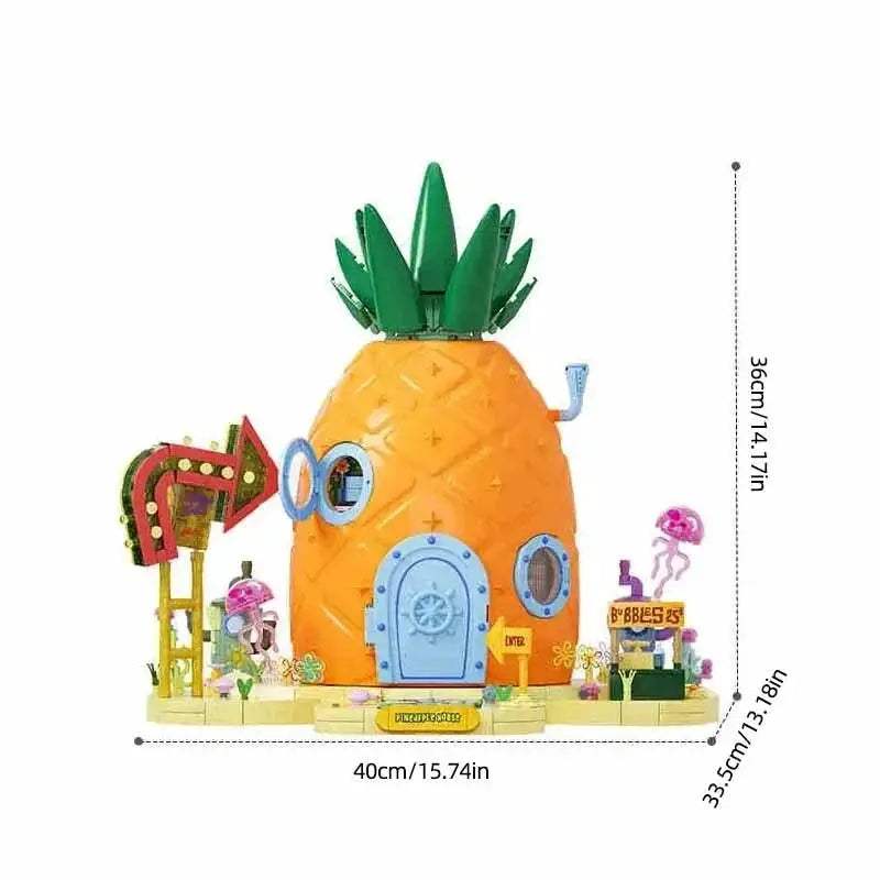  SpongeBob SquarePants Building Blocks Pineapple House -  ToylandEU™