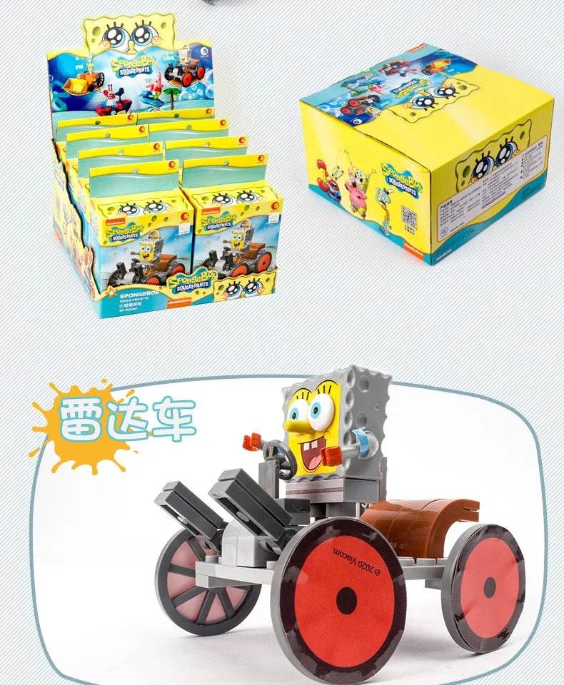 SpongeBob SquarePants Patrick Star Squidward Tentacles Building Block Action Figure Toys Gift - ToylandEU