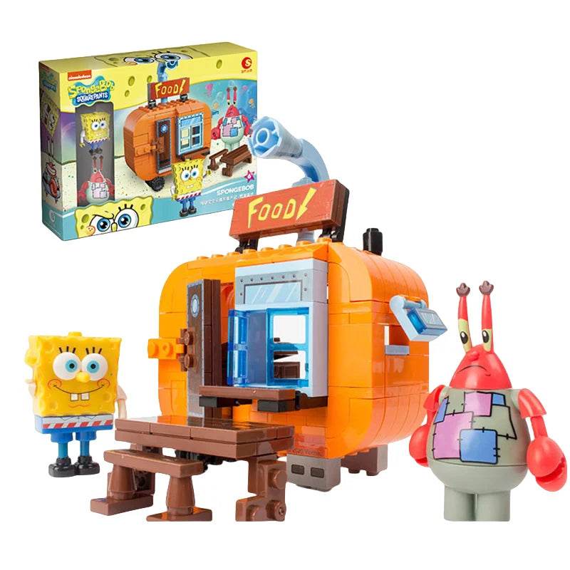 SpongeBob SquarePants Patrick Star Squidward Tentacles Building Block Action Figure Toys Gift - ToylandEU