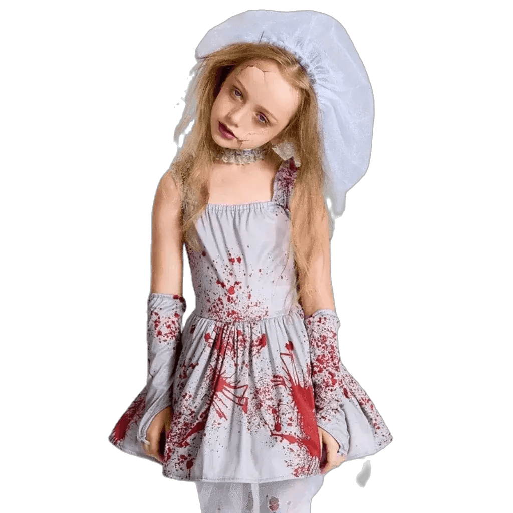  Spooktacular Kids Zombie Bride Costume - Ultimate Halloween Costume -  ToylandEU™