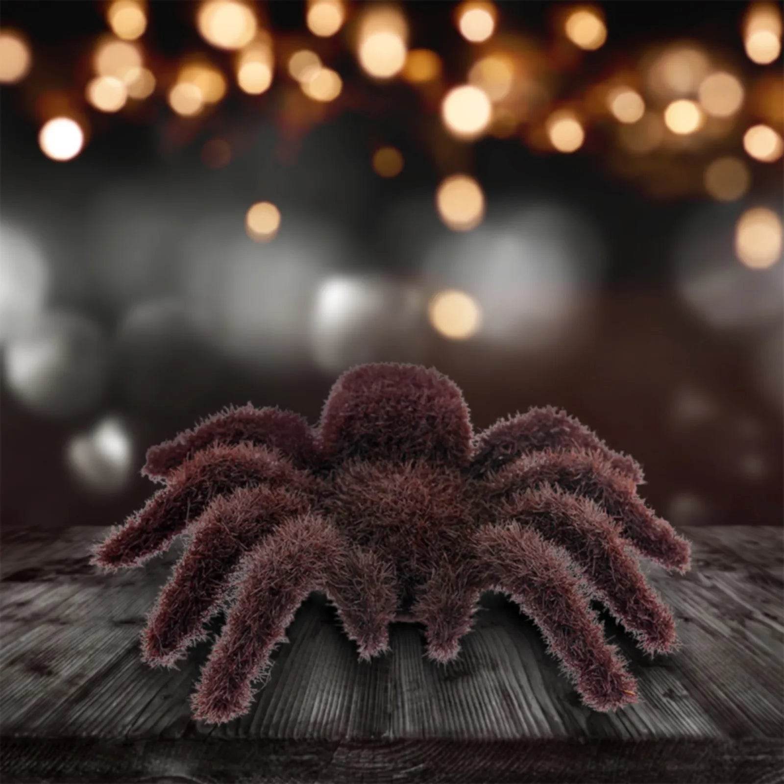 Spooktacular Realistic Giant Spider Decor for Halloween Fun! - ToylandEU