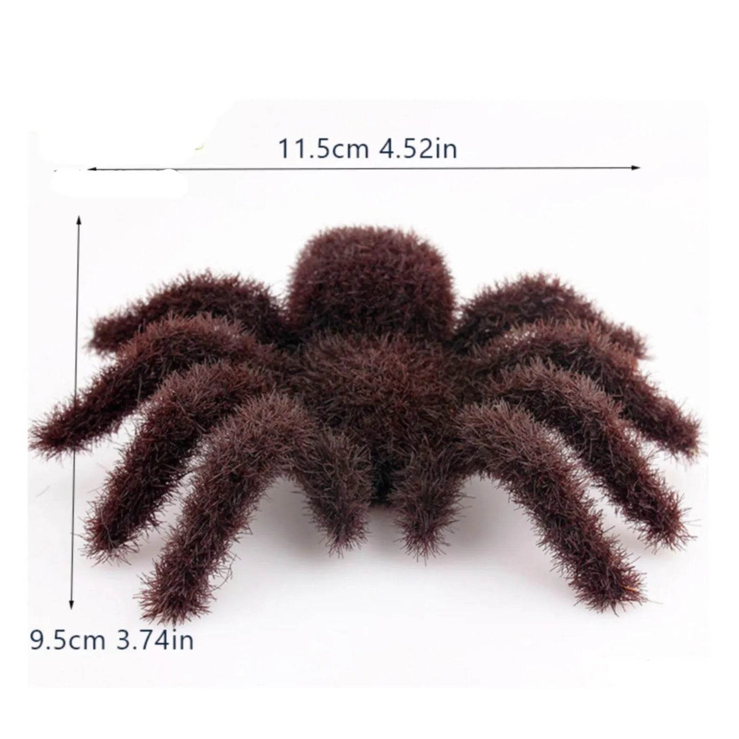 Spooktacular Realistic Giant Spider Decor for Halloween Fun! - ToylandEU