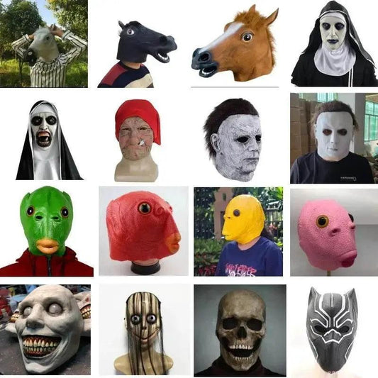  Spooky Animal Head Mask One Size Scary Prop Toyland EU -  ToylandEU™