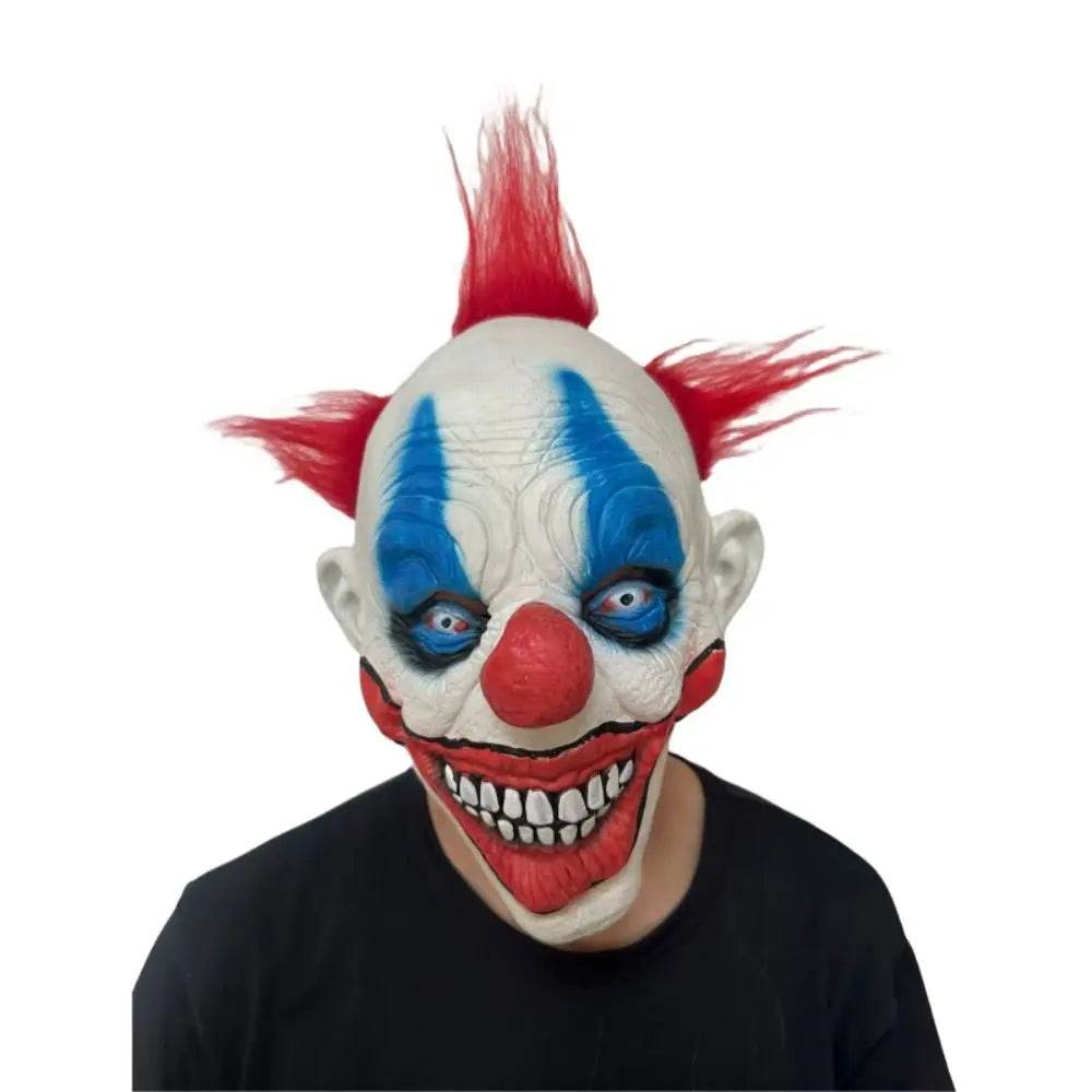 Spooky Clown Mask Full Face Latex Head Cover For Adults - ToylandEU