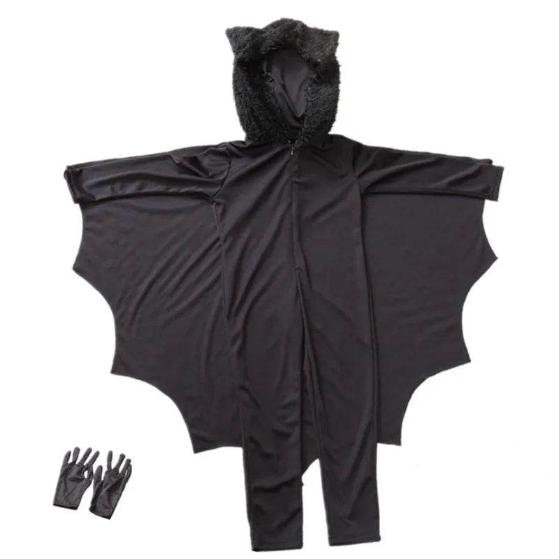 Spooky Costume Vampire Bat Hooded For Kids Unisex Halloween - ToylandEU