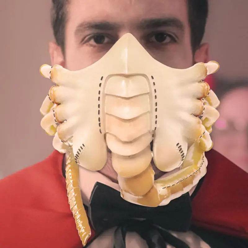 Spooky Halloween Cosplay Mask Facehugger Alien Design Adults - ToylandEU