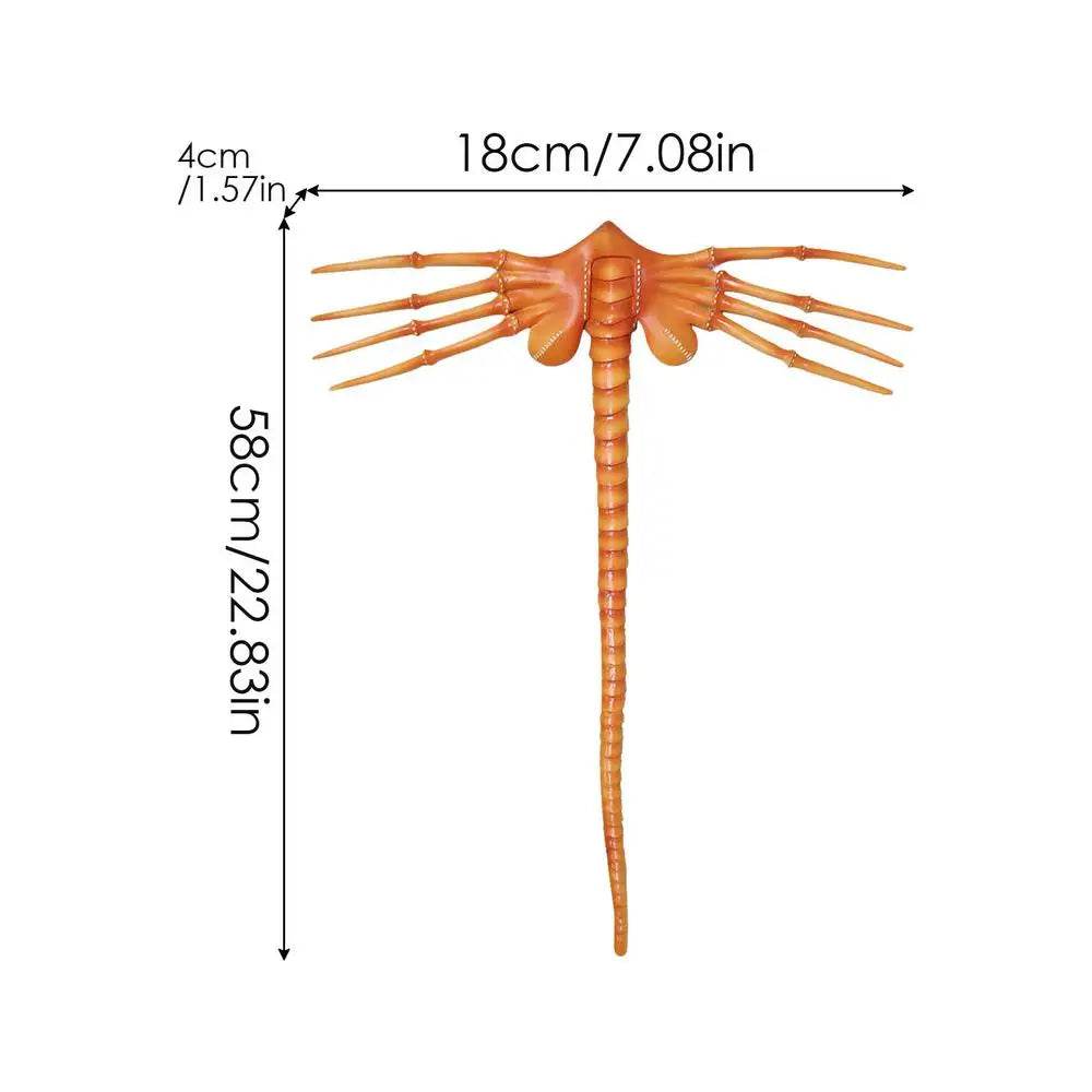 Spooky Halloween Cosplay Mask Facehugger Alien Design Adults - ToylandEU