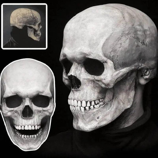  Spooky Realistic Skull Mask Movable Mouth Toyland EU -  ToylandEU™