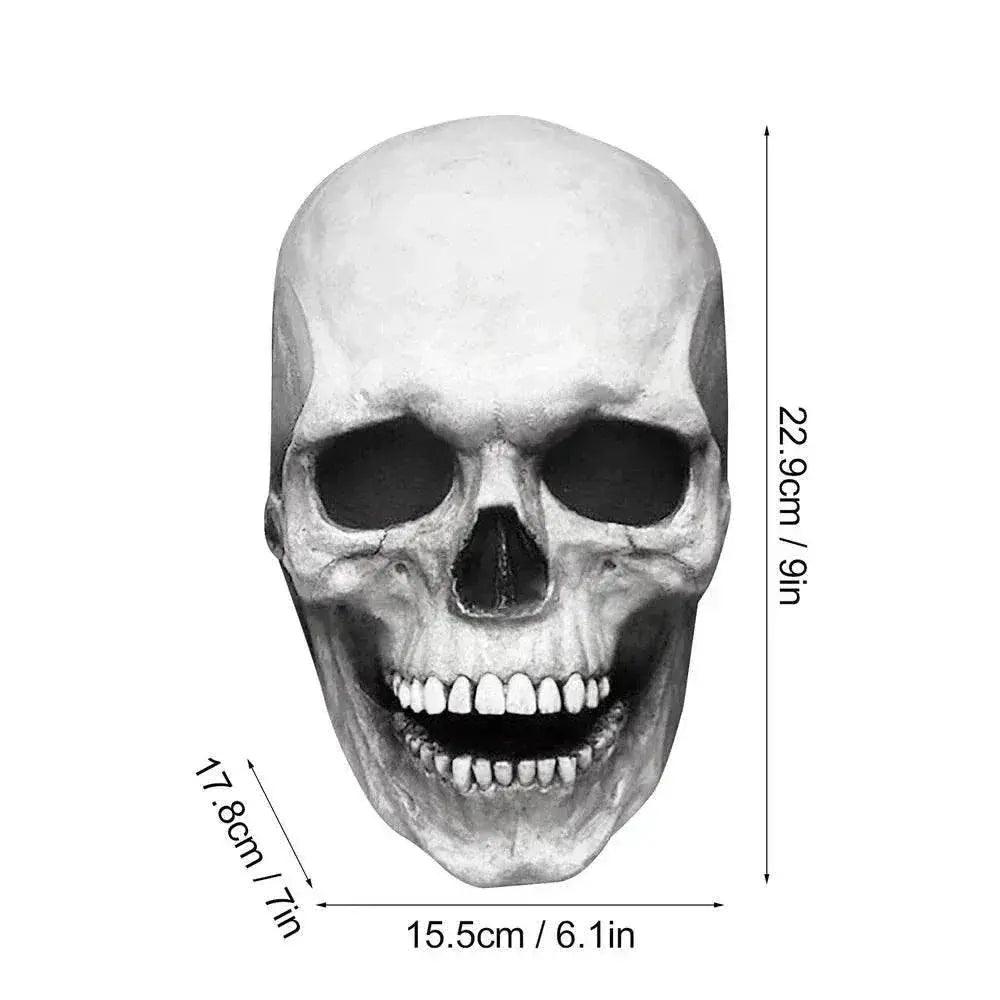  Spooky Realistic Skull Mask Movable Mouth Toyland EU -  ToylandEU™
