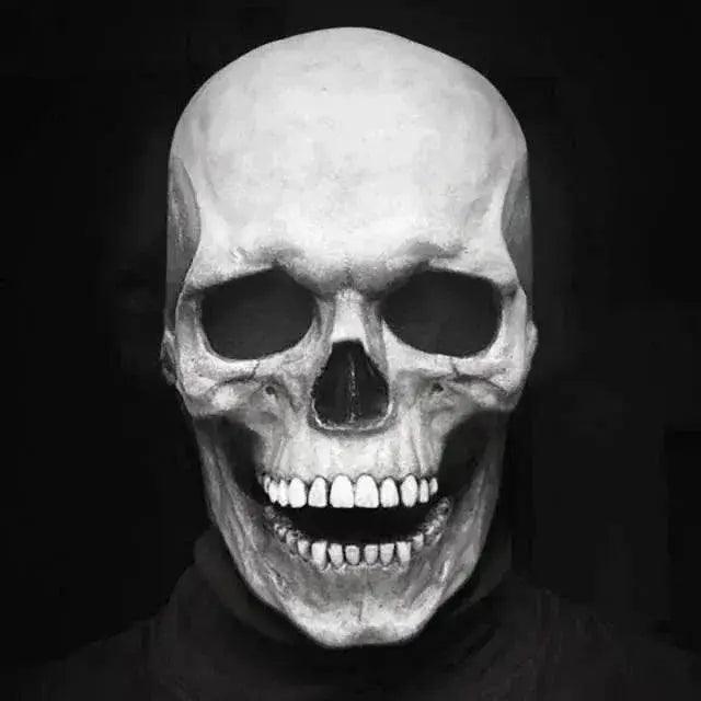  Spooky Realistic Skull Mask Movable Mouth Toyland EU -  ToylandEU™