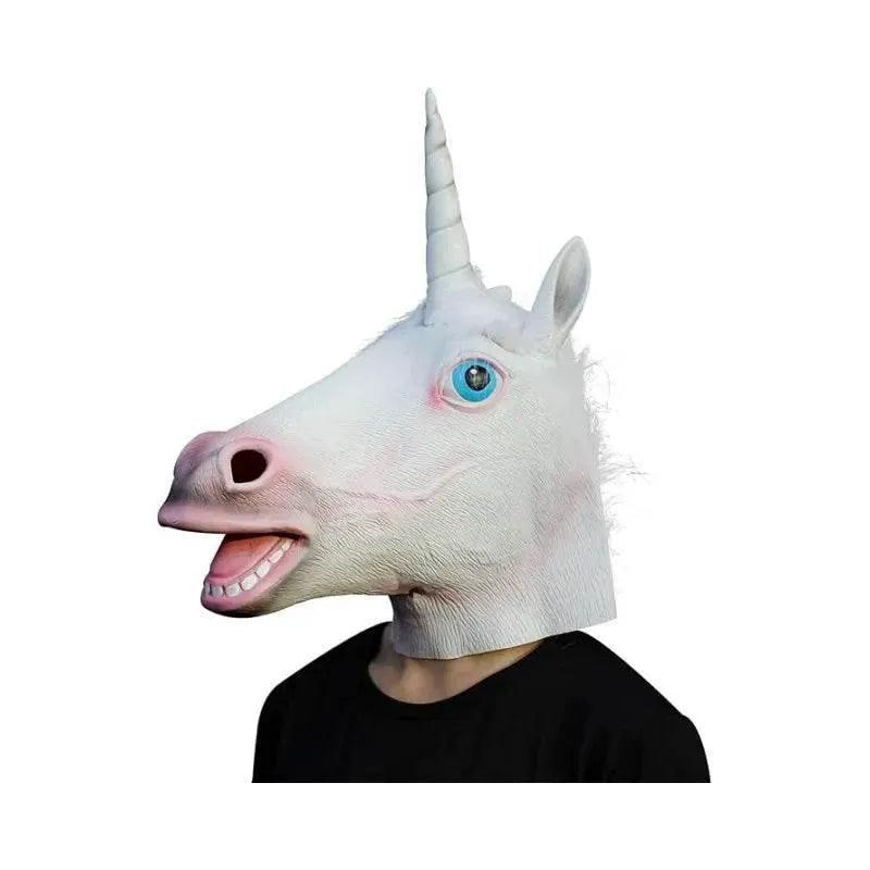  Spooky Unicorn Mask One Size Latex Costume Toyland EU -  ToylandEU™