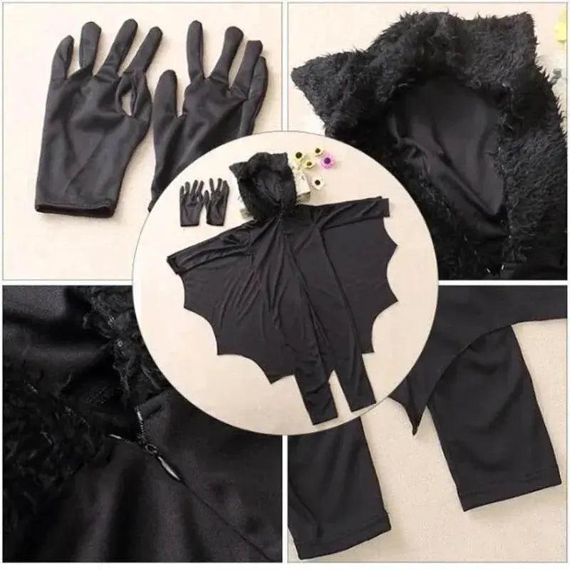 Spooky Vampire Bat Costume Hooded For Kids Toyland EU -  ToylandEU™